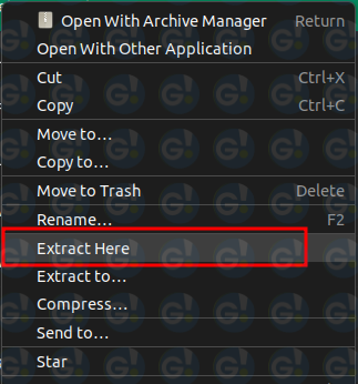 Extraer