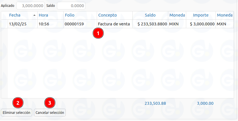 aplicación