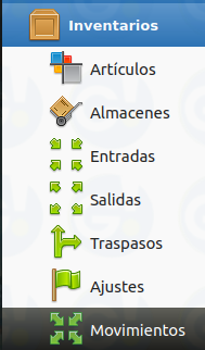ruta movimientos