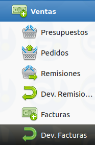 ruta devoluciones de venta