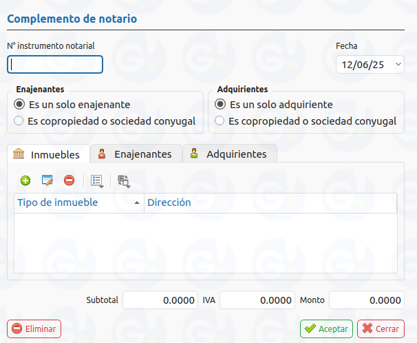 captura de notarios